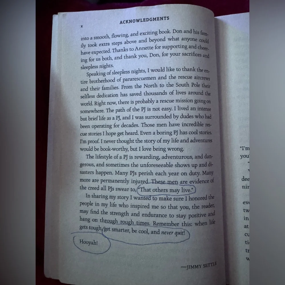 Book “Never Quit - How I Became A Special OPs Pararescue Jumper” - Picture 8 of 10